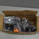 Caster Wheels, Heavy Duty 4 Inch Casters Set of 4, Locking Swivel Casters Wheels for Cart, Furniture and Workbench, Orange