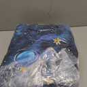 Kids Comforter Sets Twin Size for Boys, Glow in The Dark Blue Starry Sky Space Bedding Set 3 Pieces - Boy Soft Bed Set with Pillow Shams