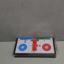 Magnetic Ludo Travel Game Set  9.8" Folding Board for Classic Portable Strategy Play  Yellow Mountain Imports