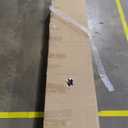 DWVO 6FT Picnic Table, Heavy Duty Outdoor Picnic Table and Bench w/Umbrella Hole, Resin Tabletop & Stable Steel Frame Ideal for Yard Patio Lawn Party, Black