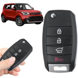 Replacement Keyless Entry Remote Car Key Fob for Kia Soul 2014 2015 2016 2017 2018 2019, 4-Button, FCC ID OSLOKA-875T, OE 95430-B2100 (PSD), 433MHz 60 Chip, Smart Proximity Fob