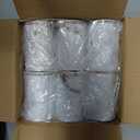 12 Pcs 4.33 Inch High Farmhouse Vase Decor, Bow with Rope Vase Decoration Galvanized Metal for Table Centerpiece Weddings Home