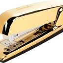Swingline Stapler, 30 Sheet Capacity, 747 Business Stapler, Jam Free, Metal, Gold Chrome (74721)