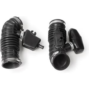 Air Intake Hose 2PCS Left & Right Side Air Cleaner Intake Hose Compatible with INFINITI FX35 2009 2010 2011 2012 3.5L V6 Replaces 16576-1CB1A 165761CB1A 16576-1CB0A 165761CB0A