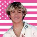 WENWELL Malachi American Flag Tapestry, Pink Daniel USA Design, 3x5 Feet, Polyester with Brass Grommets, Barton Wall Decor for Bedroom