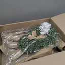 Cottontail Easter Bunny Wreath - Spring Season Front Door Decoration