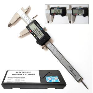 Digital Caliper,Electronic Digital Calipers, YKLSXKC 0-6" Calipers Measuring Tool, Stainless Steel Construction with Large LCD Screen, Auto-Off Feature for 3D Printing,Inch and Millimeter Conversion