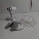 Oscillating Table Fan Quiet 3-Speed 12-Inch Adjustable Tilt Fan with Safety Grill, Ideal for Home, Office, Dorm