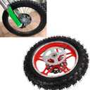 Yctze 2.510in Rear Wheel Rim Tyre Assembly Nonslip Wear off road motorcycle motocross tirespit bike rim 10 inch Dirt Bike Rear Wheel 2.510in Rim Tir