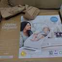 Baby Delight Alpine Deluxe Portable Bouncer, Infant, 0-6 Months, 100% GOTS Certified Cotton Fabrics, Organic Oat