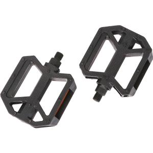 AVASTA Durable Polypropylene Bicycle Pedals with Reflector for Mountain Bike Road Bike and Other Bicycles,Two Thread Size9/16&1/2