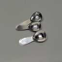 Coffee Scoop Set, Stainless Steel Coffee Spoons Short Handles, Tablespoon Measure Spoon Set Fit Coffee, Loose Tea, Sugar Or Flour(3 pieces, 15ml)