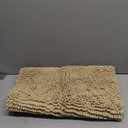 Muddy Mat | Super Absorbent Door Mat Indoor, Microfiber Quick Dry Chenille Entryway Rug, Non-Slip Front Door Mat, Indoor Mats for Entryway, Machine Washable Pet Rug, Beige 28"x18"