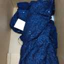 R&M Richards Women's Elegance De Nuit Pant Set, Peacock, Size 10 Petite