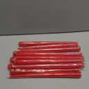 14 Pack Red Taper Candles - Taper Candles 12 Inch Dripless, Smokeless & Unscented - 10 Hours Long Burning - Hand Poured Tall Candlesticks - Ideal for Weddings, Dinner Parties, and Home Decor