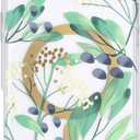 SCORPIFY for iPhone 17 Air Case [Compatible with MagSafe] with Summer Meadow Floral Design, Cute Clear Flower Magnetic Phone Cover for Women Girls, [Non Yellowing] Slim Bumper with Gold Accents