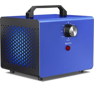 Ozone Generator 82,000mg, Ozone Odor Eliminator, Ozone Machine Odor Removal, Ionizer Ozonator for Home/Car/Smoke/Pet Odor, Blue