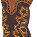 Craftsman Golf Cowboy Western Retro Brown Durable Golf Headcover Head Cover fits up to 460cc Driver for Fairway Wood Hybrids Rescue Putter Protector