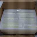 36 PCS Ivory White Pillar Candles with Glass Candle Holders Clear Hurricane Candle Holders Glass Cylinder Vases for Centerpieces Wedding Party, Event, Home Office (18 Candles+18 Candle Hoders)