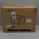 9 Pack X-Large Shoe Organizer, Thicken&Sturdy Shoe Storage Box with Clear Magnetic Door, Stackable Shoe Box with Solid Plastic, Shoe Organizer for Closet (Black)