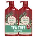 Old Spice Tea Tree Shampoo for Men, Healthier, Fuller, More Moisturized Looking Hair, 21.9 Fl Oz Each, Twin Pack