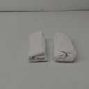 2 Pack Hospital Bed Sheets 36" x 80" x 9", Hospital Bed Fitted Sheets for Home & Hospital Care Beds, Soft Hospital Bed Sheets with Elastic All Around, White (36 x 80 Inch)