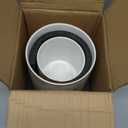 7"+5.3" Marble Utensil Holder, Large Kitchen Utensil Holder Organizer , Golden Marble White Stable Utensil Crock Spatula Holder for Kitchen Counter Countertop Farmhouse Cooking Tools Holder