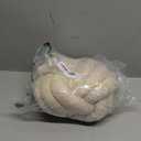 Uvvyui Knot Pillow Ball, Soft Home Decorative Round Throw Pillow, Handmade Knotted Plush Pillow, Round Boucle Pillow Cushion (8.6 Inches Beige) (Small (Pack of 1))