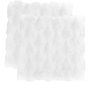 2pcs Decorative Plush Square Pillow Covers for Sofa Soft Cozy Cushion Sleeves Christmas Tree Design Easy to Clean and for Home Decor