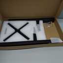 Plant Stand for 10"-16" Plant Pot Indoor Outdoor Corner, Adjustable Metal Heavy Duty for Large Pot (Black 1 Pack)