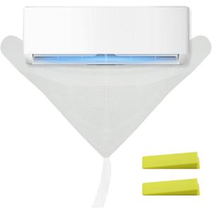 Air conditioner cleaning bag, Ingenious integrated design, Air Conditioner Cleaning Kit, Not easy to damage Large size supplies Used to keep walls & spaces clean and tidy