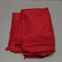 sancua Rectangle Tablecloth - 54 x 78 Inch - Stain and Wrinkle Resistant Washable Polyester Table Cloth, Decorative Fabric Table Cover for Dining Tables, Buffet Parties, Christmas Red