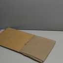 OVZME Taupe Sheer Curtains 84 Inches Long 2 Panels - Soft Light Filtering Window Sheer Panels for Living Room/Bedroom, Top Dual Rod Pocket, 1 Pair, Each 42Wx84L Inches, Taupe