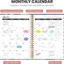 ZOTIA Planner 2026-2027 Weekly & Monthly Calendar Planner Jul 2026-Jun 2027