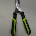 YRTSH Hedge Clippers Shears Hedge Shears for Trimming Borders, Garden Tools Hedge Clippers, Bush Cutters Trimmer with Sharp Wavy Blades, Garden Shears for Hedges (19 Inch)
