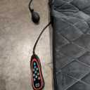 Full Body Massager, 10 Electric Massage Pads with Soothing Body Soothing, Massage Upper and Lower Back, HIPS, Waist and Legs, Black