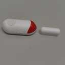 Smart WiFi Freezer Refrigerator Door Alarm with APP Alerts, No Subscription Fee, 0-60s Delay, Scheduled Arm/Disarm, 0-120dB Adjustable Siren with Light for Fridge/Home/Commercial