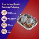 Urban Box Co.Standard Aluminum Foil Roll 12" x 1000 ft (1 Pack), Commercial Grade Silver Foil Wrap, Heat Resistant,Tear -Resistant, Extra Strong for Catering, Baking, Cooking & Food Service Use