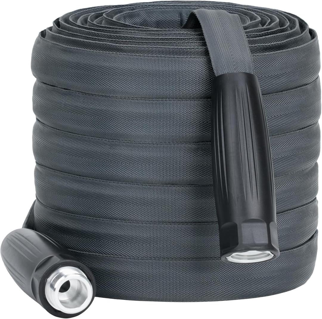 LINEX Lightweight Garden Hose 25 ft Ultra Flexible, Kink-Free for Outdoor Water Hose Non-Expanding, Burst-Resistant, Heavy Duty RV Hose 5/8 inch