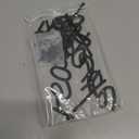 Hotop Bathroom Metal Words Decor You are Like Really Pretty Sign Black Metal Words Decor Bath Art Decals for Home Living Room Indoor or Outdoor Wall Sign