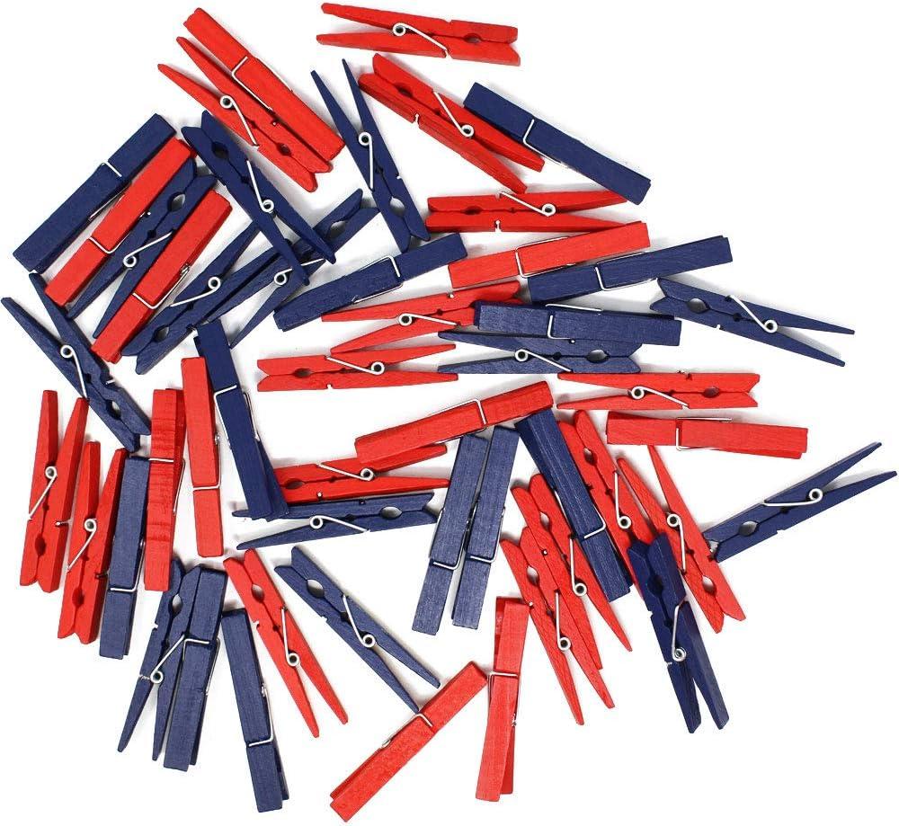 2.75-inch Craft Wood Clothespins/Peg Pins (60pcs, Vary)  