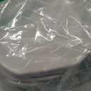 LE TAUCI Ceramic Spoon Rest for Stove Top, 4.8 Inch Spoon Holder for Kitchen Counter, Kitchen Gadgets, Coffee Spoon Cradle, Home Accessories for Utensils, Set of 4, White