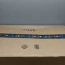 ANTLER - Soft Stripe Medium Luggage - 27" Softside Suitcase, Adjustable Handle, 4 Spinner Wheels, Lightweight, Expandable, TSA Lock - Recycled Polyester Luggage - 71cm, Indigo Blue