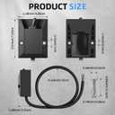 RVMARINEPAT Wired Toggle Switch 12V 30A Heavy Duty Waterproof Toggle Switch SPST ON/Off 2 Pin Latching Rocker Switch with 2ft Wire for Marine, RV, Automotive, Boat Electrical Systems