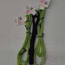 CELLCandy® Apple Lightning Charge and Sync Cable (Pack of 3: 1 Green, 2 Black)