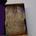 Ombre Blonde Human Hair Wigs,Bob Lace Front Wig,13X5X1 Glueless Short Wigs for White Women,Fiber & Remy Human Hair Blend for Daily Use 12IN