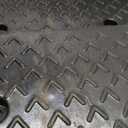 Nisorpa Rubber Curb Ramp, 2" Lift Height Curbside Ramp, Heavy Duty Loading Ramps 22000LBS/10T Capacity Sidewalk Curb Ramps for Cars Trucks Bikes Motorcycles Wheelchairs 9.4 x9.8 x 2inch