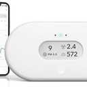 Airthings 2960 View Plus - Battery Powered Radon & Air Quality Monitor (PM, CO2, VOC, Humidity, Temp, Pressure)