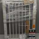 Babelio Baby Gate for Doorways and Stairs, 26''-40'' Auto Close Dog/Puppy Gate, Easy Install, Pressure Mounted, No Drilling, fits for Narrow and Wide Doorways, Safety Gate w/Door for Child and Pets