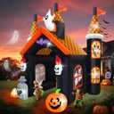 12FT Halloween Inflatable Archway, Kalolary Large Haunted House Inflatables